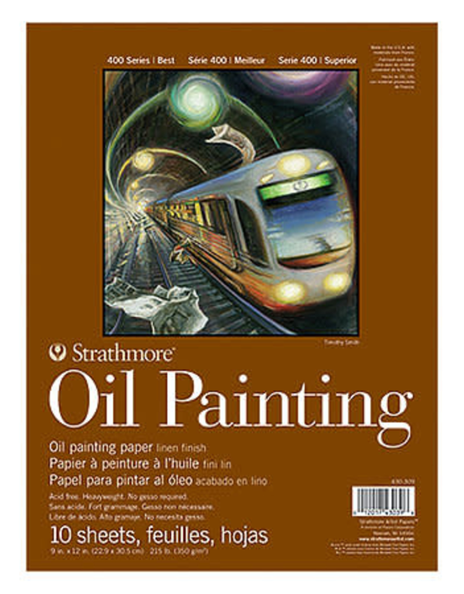 Strathmore Strathmore Oil Painting Pad- 9x12