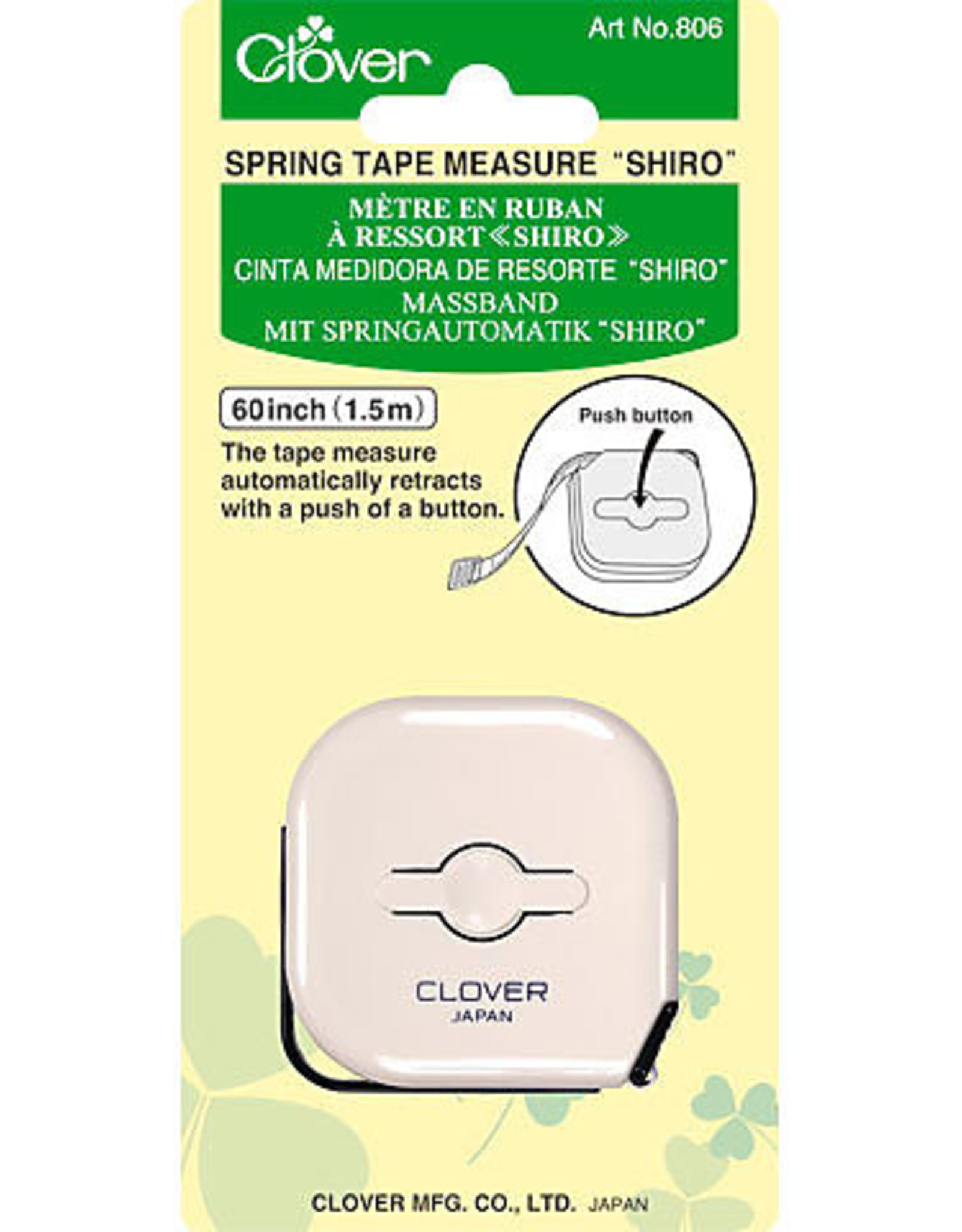 Clover Clover Shiro Spring Tape Measure