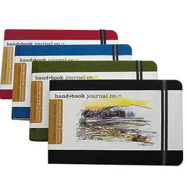 Global Art Global Hand Book Journal Green 5.5x8.25- Landscape