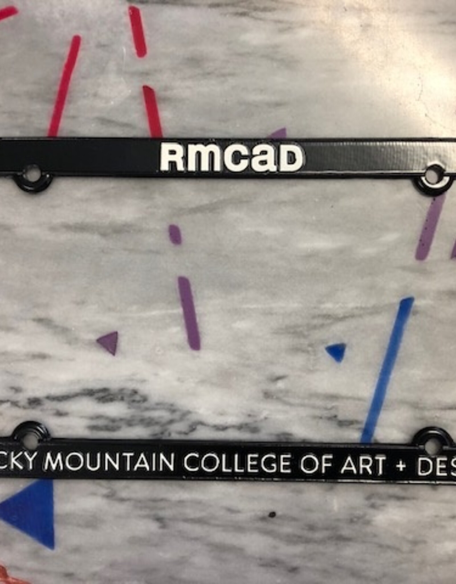 RMCAD License Plate Cover