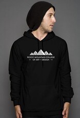 Bella Canvas RMCAD Black Hoodie Grey Mountains