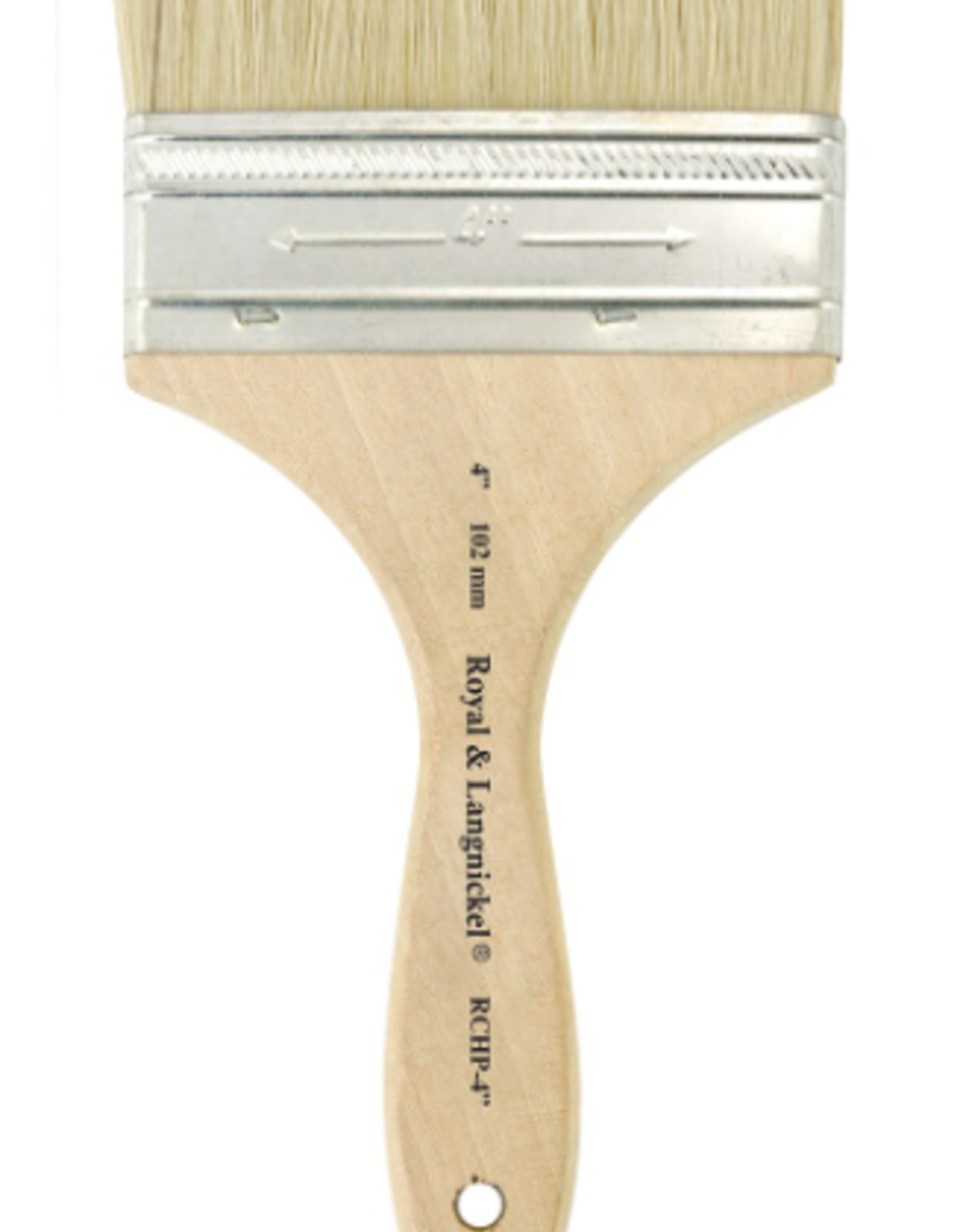 Royal Brush Wood Handle Chip Brush- 4 inch