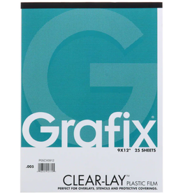 Grafix Grafix Clear Lay 11x14-Clear .003mm