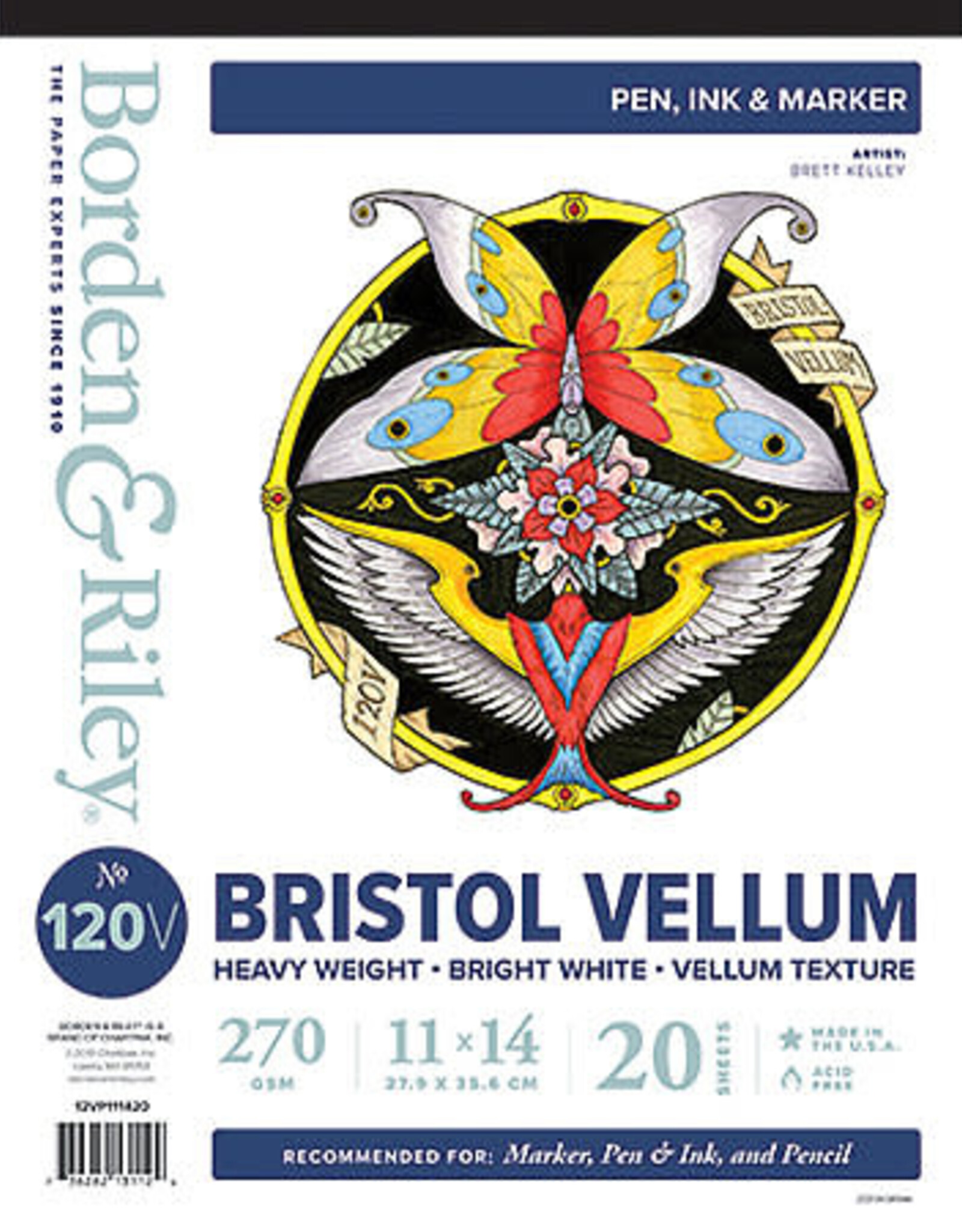 Borden & Riley B&R Bristol Vellum