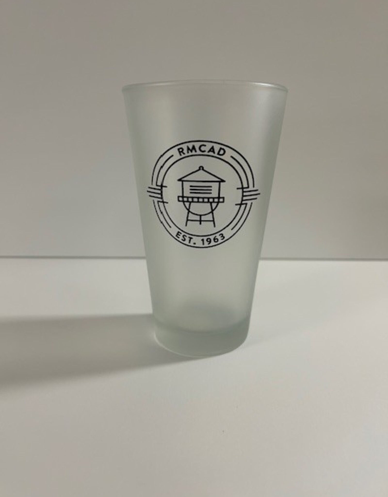 RMCAD 18oz Frosted Glass