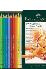 Faber-Castell Faber-Castell Polychromos Colored Pencil 12 Set