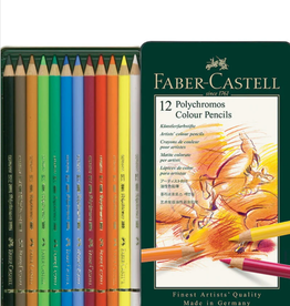 Faber-Castell Polychromos Colored Pencil 12 Set