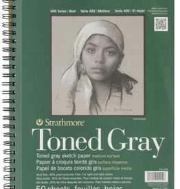 Strathmore Strathmore Toned Sketchbook Gray 9x12