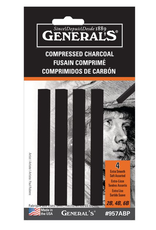 General Pencil General's Compressed Charcoal