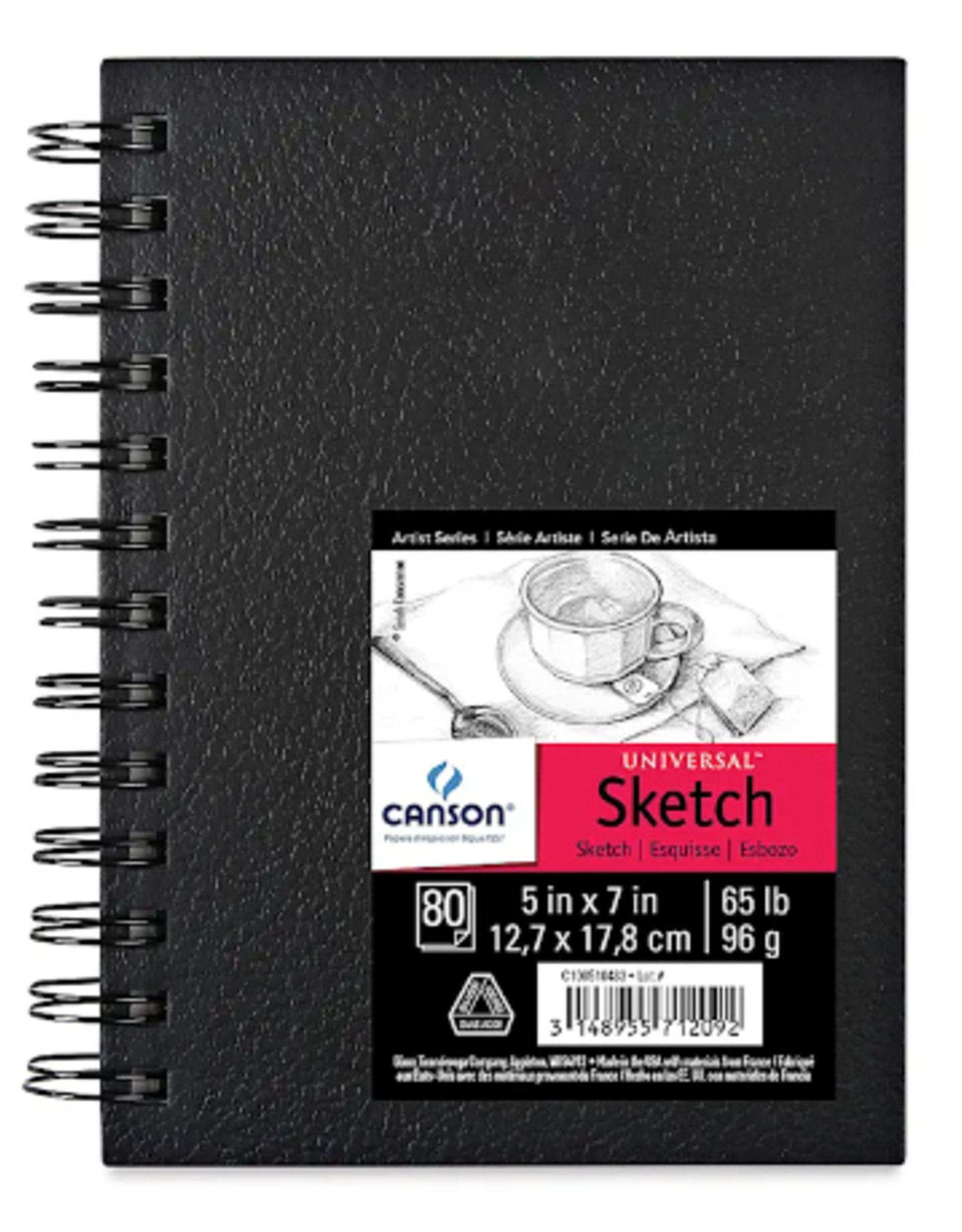 Canson Canson Universal Hardcover Sketchbook 5x7"