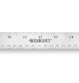 Westcott Flexible Stainless Steel Ruler - 24"