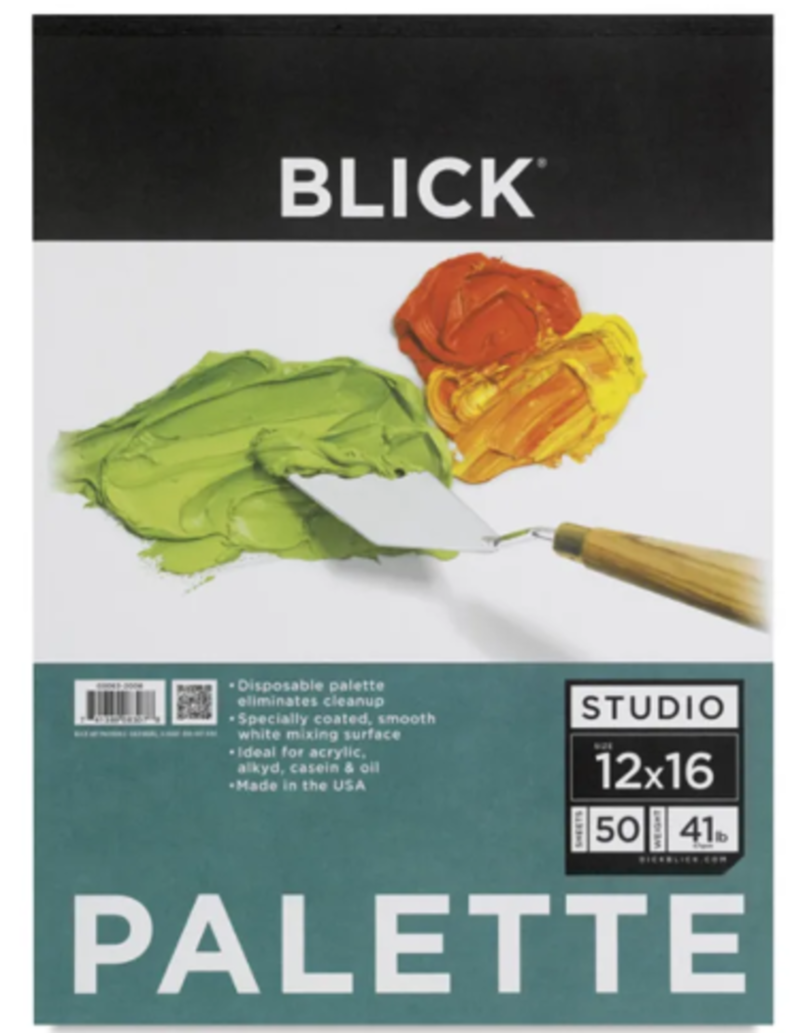 Palette Paper Pad - 12x16"