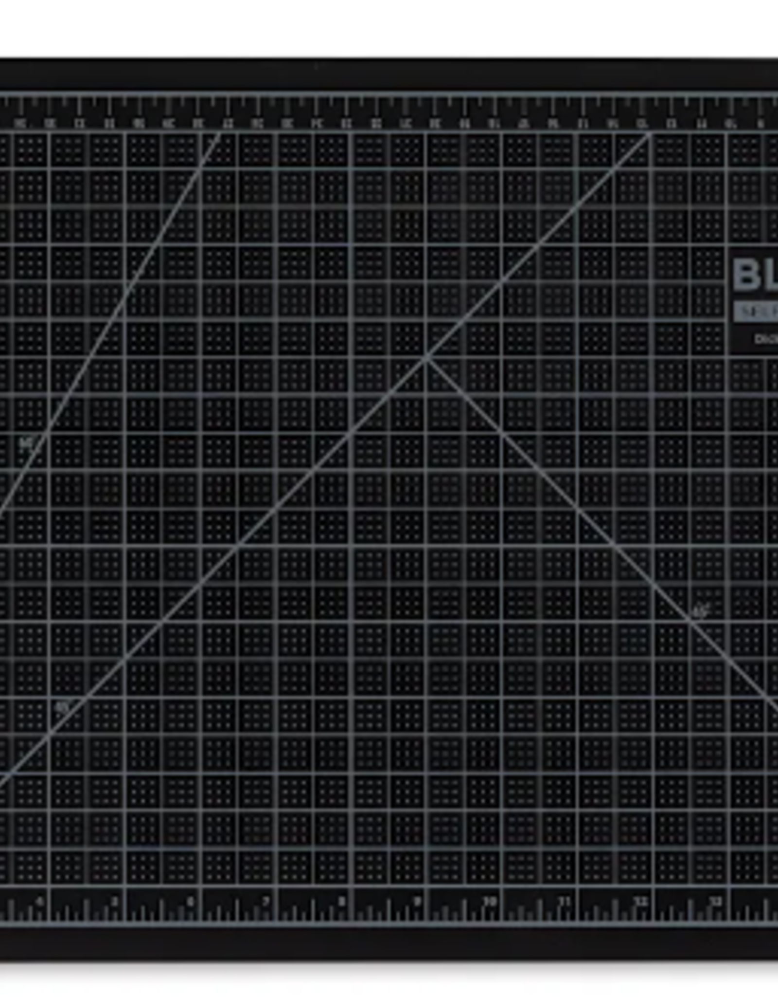 Cutting Mat - Gray/black 12x18"