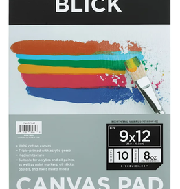 Canvas Pad - 9x12"