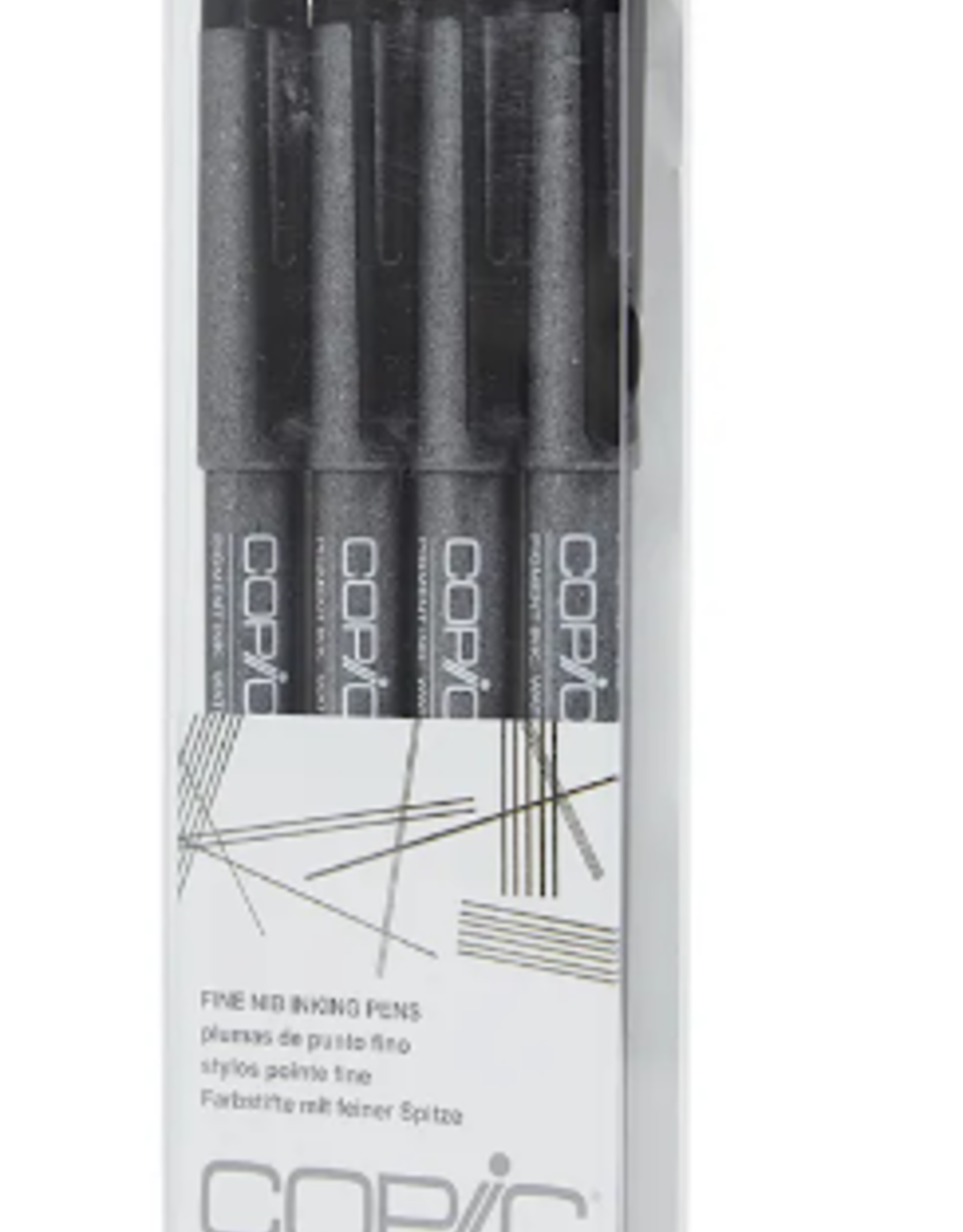 Copic Copic Multiliner Set- Fine A 4 piece