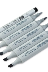 Copic COPIC Sketch Marker Sets, 6-Color Set Grays
