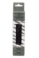 Winsor & Newton WN Vine Charcoal 3pk Meduim