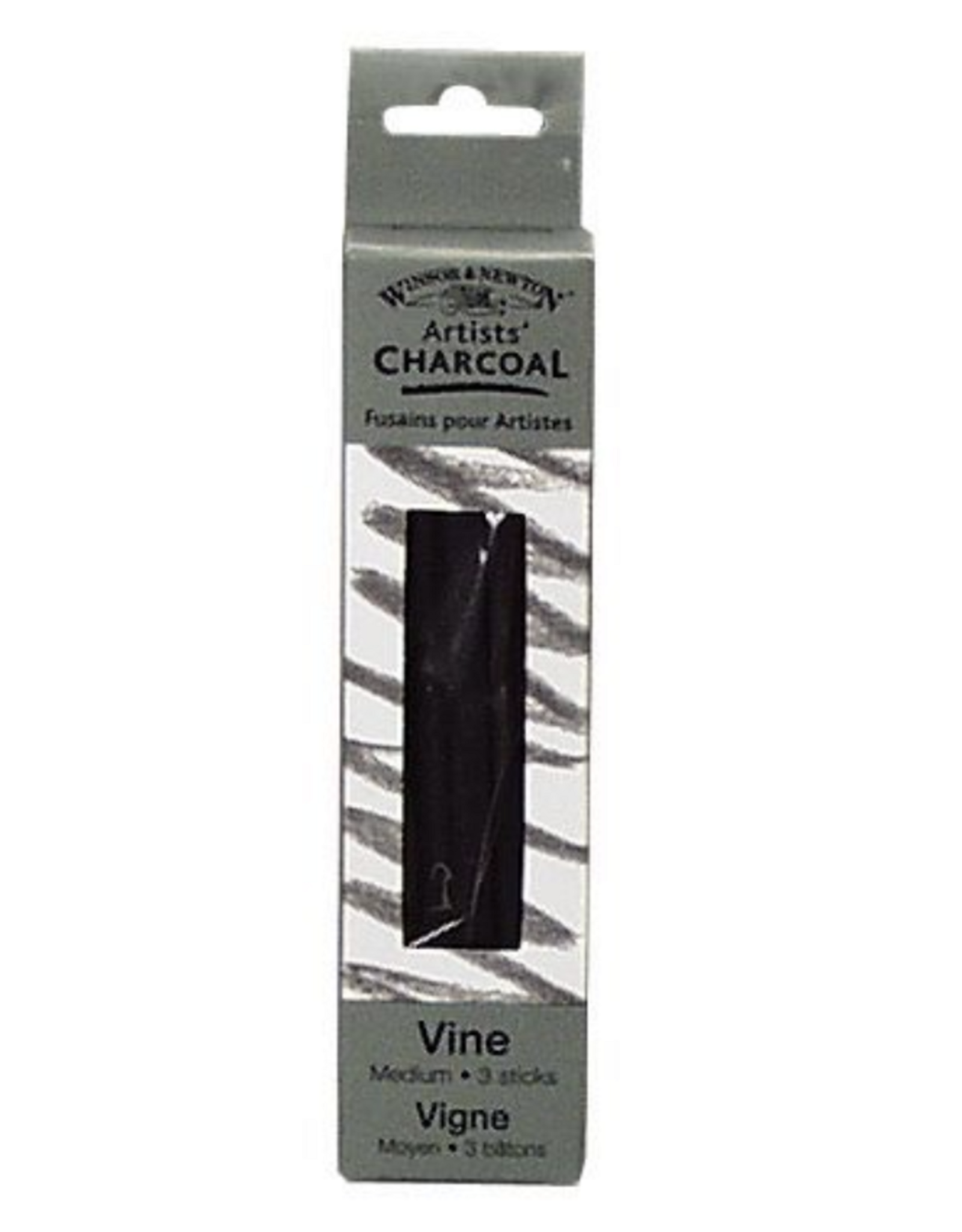 Winsor & Newton WN Vine Charcoal 3pk Meduim