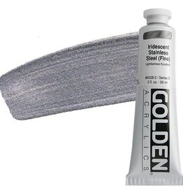 Golden Golden Acrylic Paints Iridescent Silver 2 oz 5