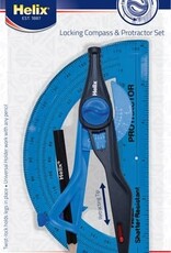 Helix Protractor & Compass Set