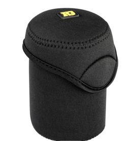 SanDisk Photo Equipment Ruggard Fold-Over Neoprene Lens Pouch (3.5 x 4.5", Black)