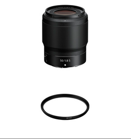 SanDisk Photo Equipment Nikon NIKKOR Z 35mm f/1.8 S Lens with UV Filter Kit
