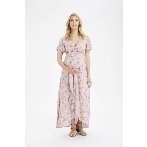Glow Mama Camilla Wrap Maxi Dress Glow Mama Camilla Wrap Maxi Dress