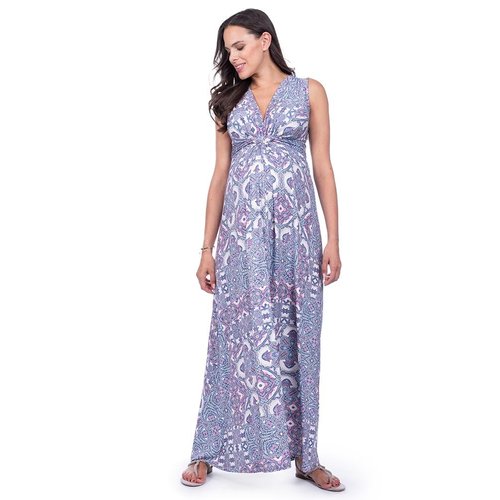 Seraphine Alder Sleeveless Maxi Knot Dress Seraphine Alder Sleeveless Maxi Knot Dress