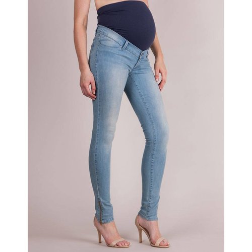 Seraphine Hamilton Zip Skinny Over Bump Jean Seraphine Hamilton Zip Skinny Over Bump Jean