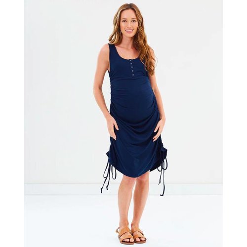 Bamboo Body Henley Tank Dress Bamboo Body Henley Tank Dress