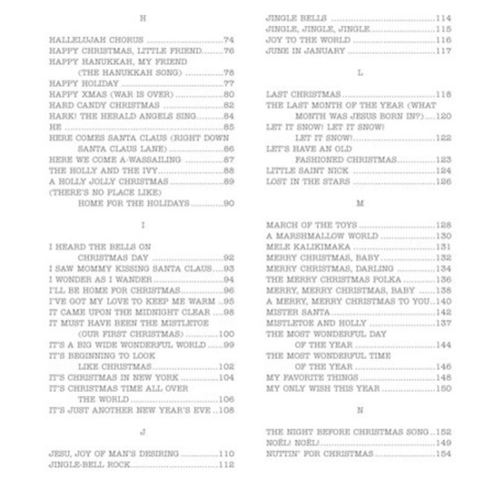 The Real Christmas Book 2nd Edition PianoWorks