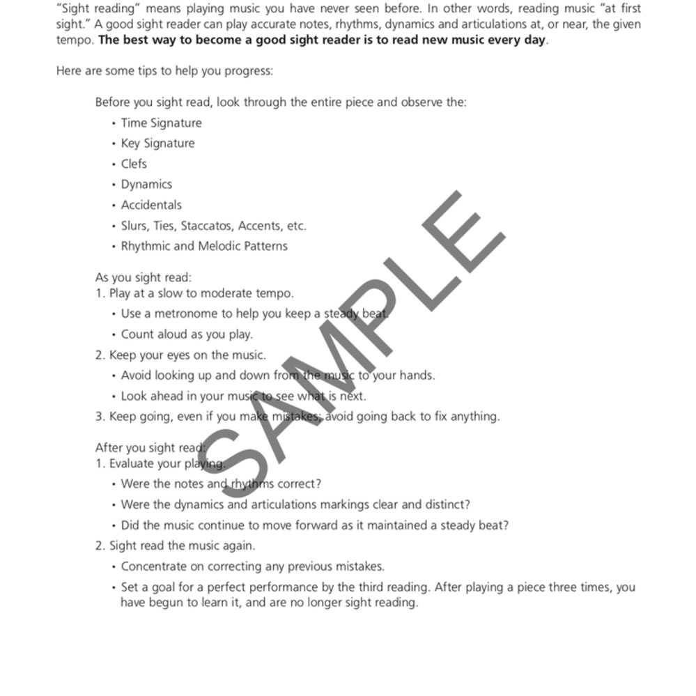 nyssma level 6 sight reading nyssma level 6 sight reading