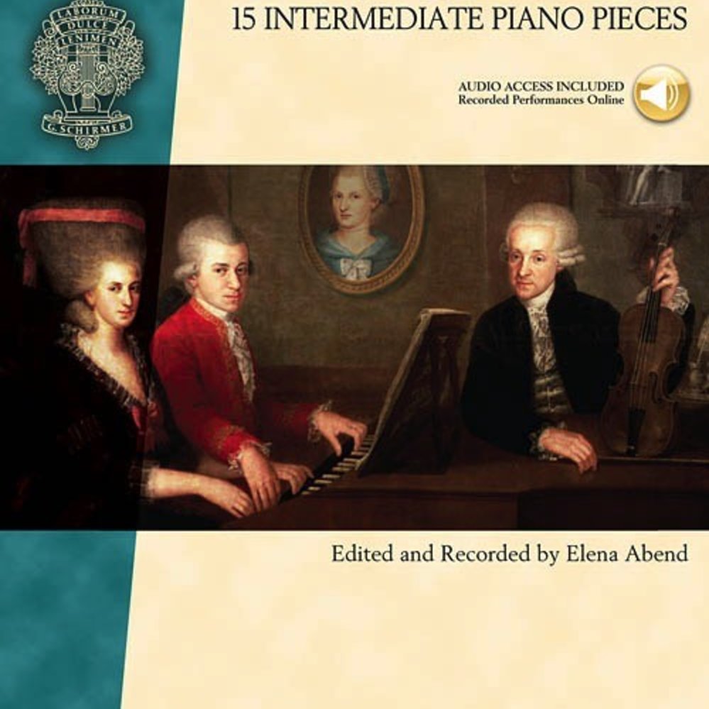 15 Intermediate Piano Pieces Mozart