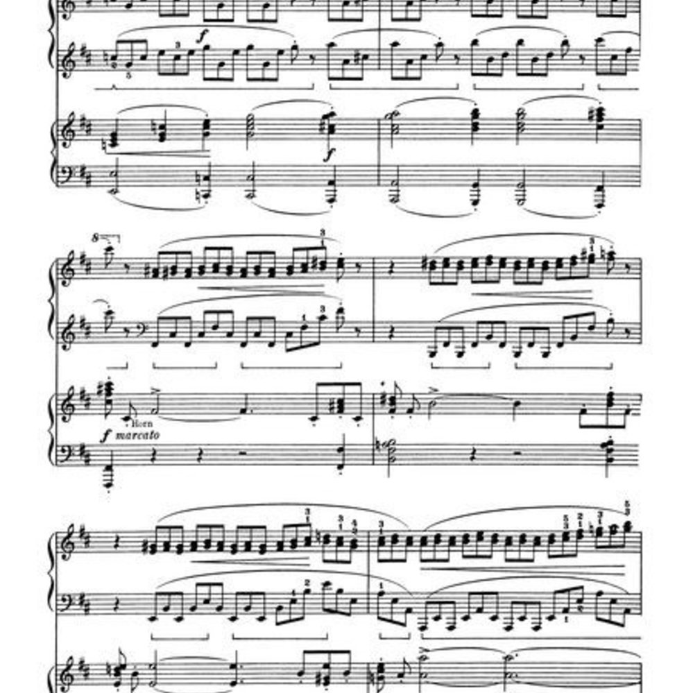 Concerto No 1 in C 15: Piano Duet Op