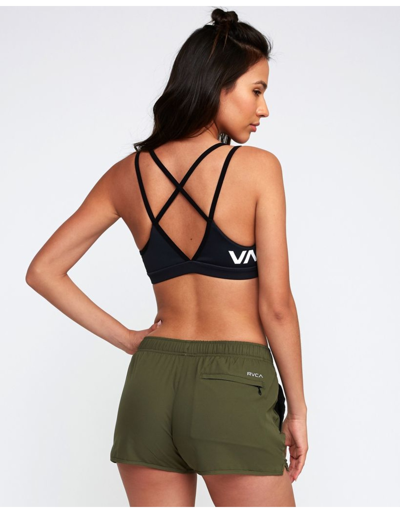 RVCA Womens Ignight Strappy Sports Bra