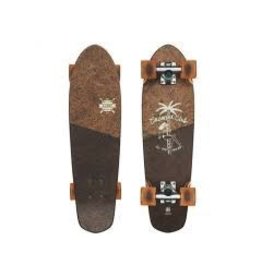 Coconut Nectar GLOBE Skateboards Geminon 35 Longboard Complete Skateboard