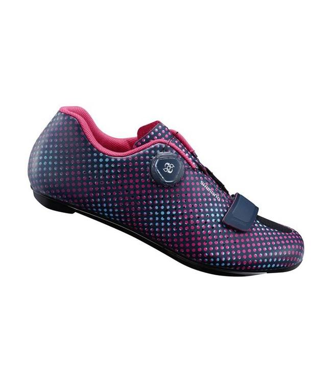 chaussure bleue ou rose