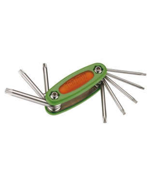 ICETOOLZ OUTIL MULTIFONCTION 8 TORX VERT