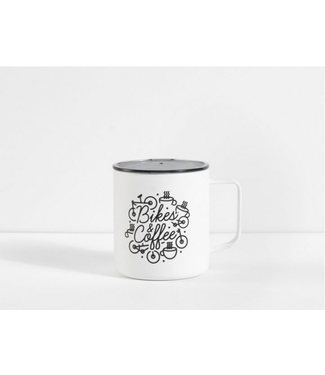 TREK Tasse trek Coffe & Bikes Blanche
