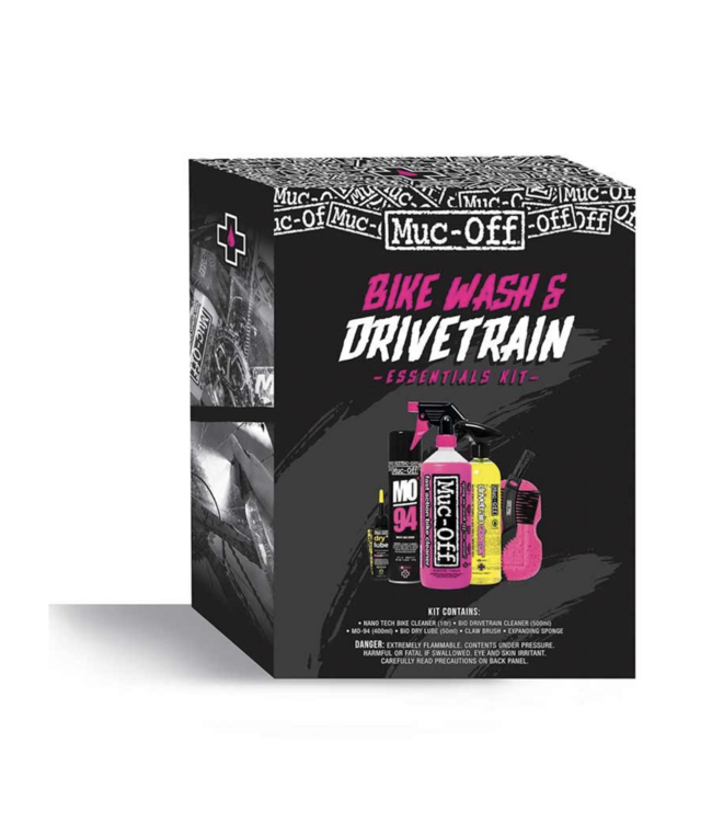 Muc-Off Bike Wash & Drivetrain Essentials Kit