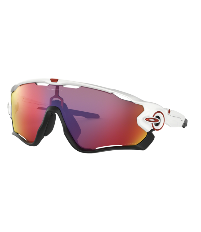 Oakley Lunette Oakley Jawbreaker Polished White / Prizm Road