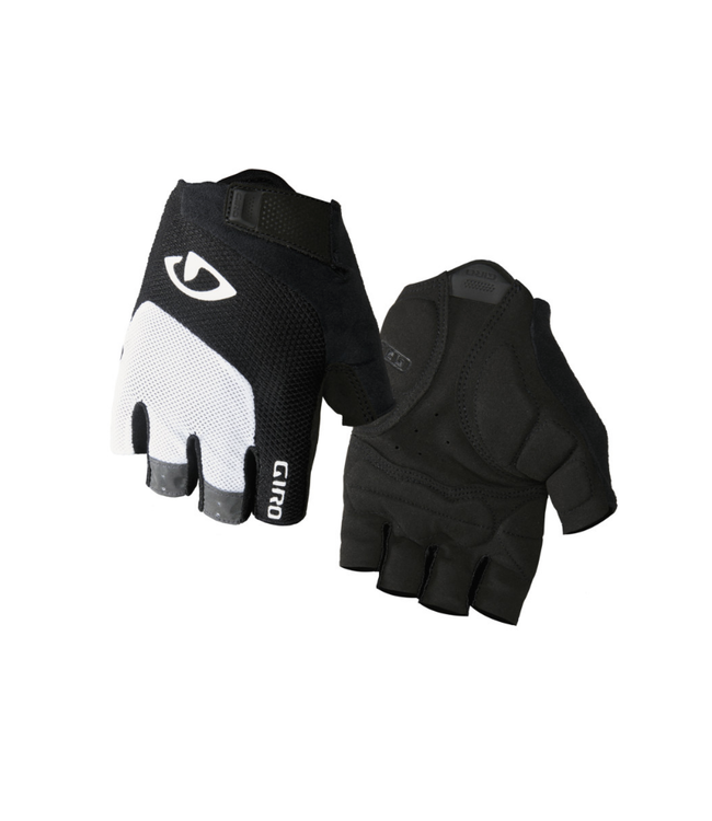 Gants Giro Bravo Gel Noir/Blanc