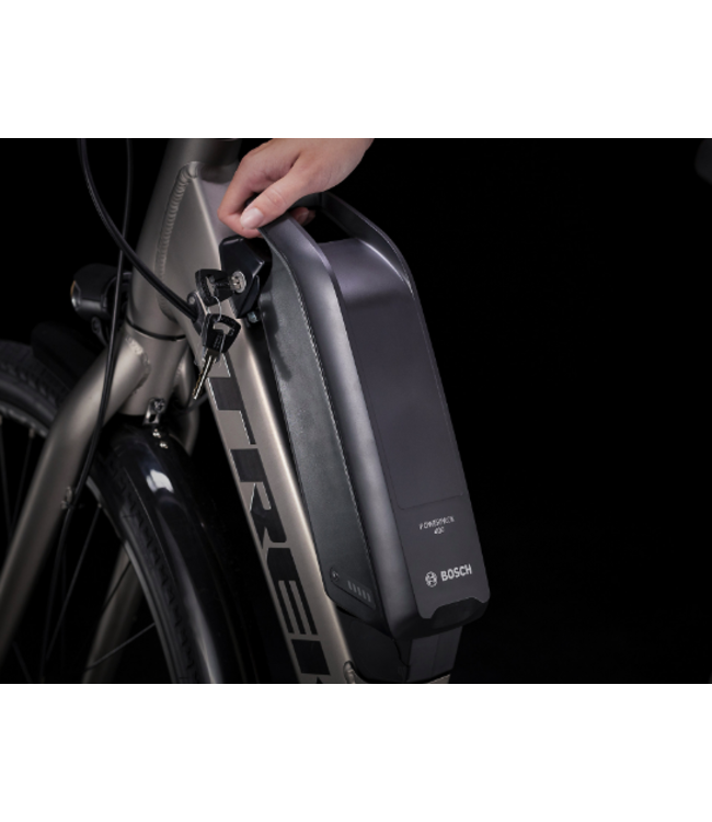 23 Trek Verve +2 LowsteMatte Metallic Gunmetal