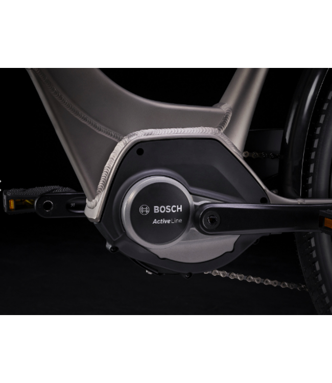 23 Trek Verve +2 LowsteMatte Metallic Gunmetal