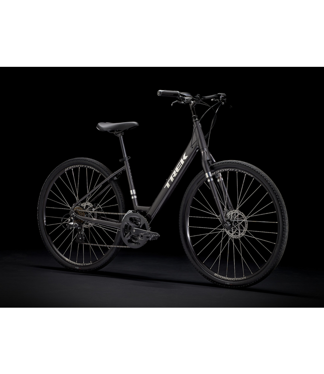 22 Trek Verve 1 Disc Dnister Black Lowstep