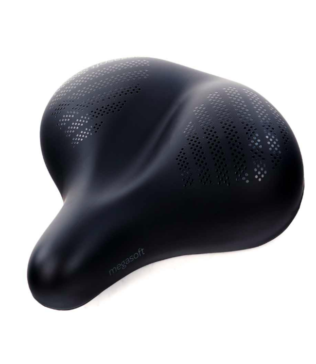 Selle Megasoft Super Cruiser 280mm x 260mm Noir
