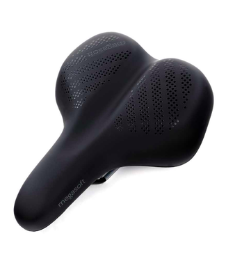 Megasoft Selle Megasoft Recrational 260mm x 200mm Noir