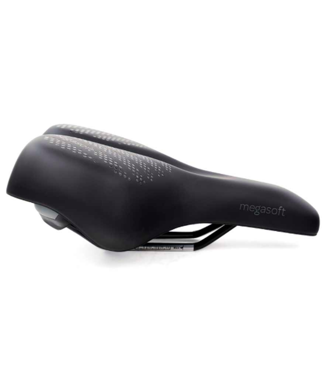 Selle Megasoft Recrational 260mm x 200mm Noir