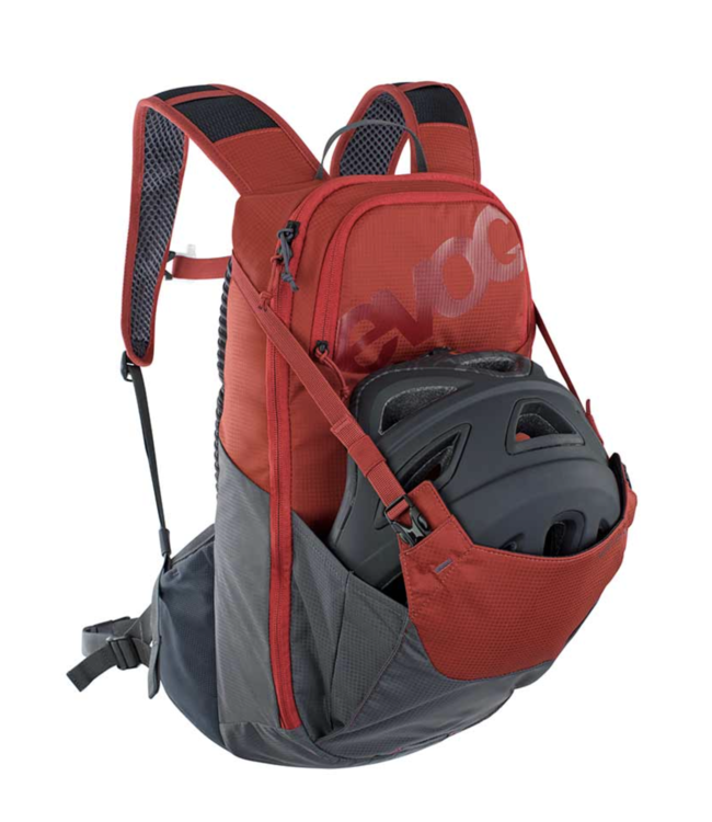 Sac d'hydratation EVOC Ride 12 Réservoir 2L Rouge Chili/Gris Carbone