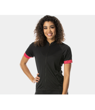 BONTRAGER Maillot Bontrager Femme Solstice Noir/Rouge